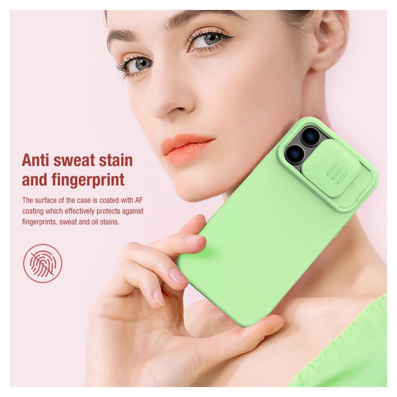 Maskica Nillkin CamShield Silky za iPhone 14 Pro 6.1 ljubicasta