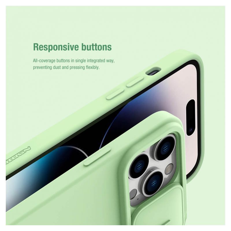 Maskica Nillkin CamShield Silky za iPhone 14 Pro 6.1 ljubicasta