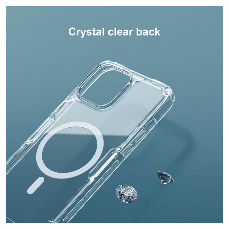 Maskica Nillkin Nature Pro Magnetic za iPhone 14 Pro Max 6.7 plava