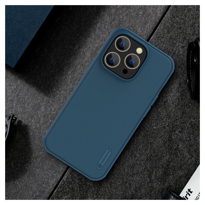 Maskica Nillkin Scrub Pro Magnetic za iPhone 14 Pro 6.1 plava