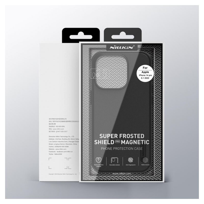 Maskica Nillkin Scrub Pro Magnetic za iPhone 14 Pro 6.1 plava