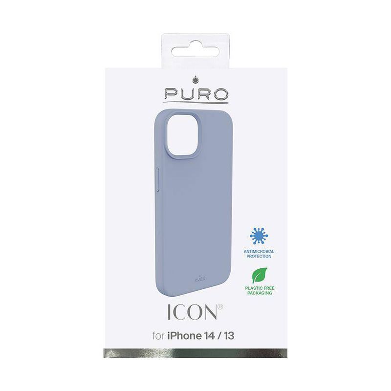 Maskica Puro ICON za iPhone 14 6.1 svetlo plava