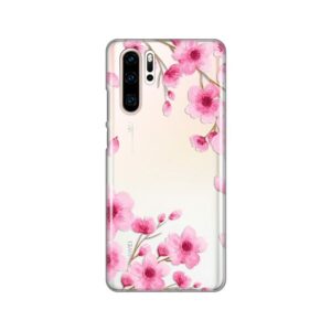 Maskica Silikonska Print Skin za Huawei P30 Pro Rose flowers