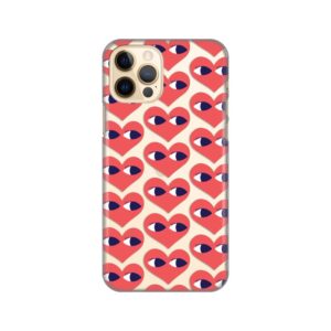 Maskica Silikonska Print Skin za iPhone 12/12 Pro 6.1 Eye Heart Pattern