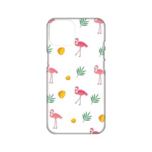 Maskica Silikonska Print Skin za iPhone 14 6.1 Flamingos