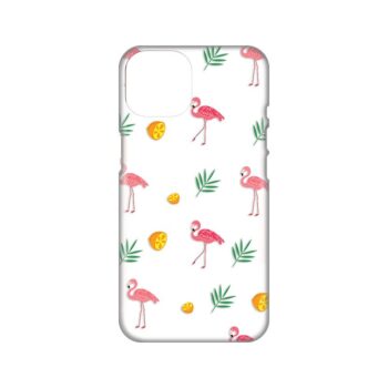 Maskica Silikonska Print Skin za iPhone 14 6.1 Flamingos