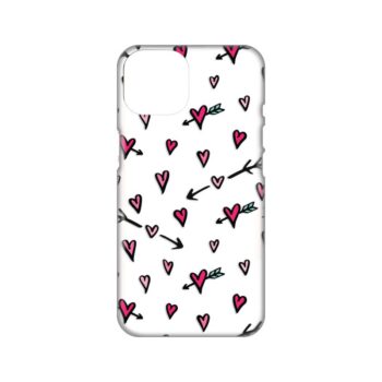 Maskica Silikonska Print Skin za iPhone 14 6.1 Heart Pattern