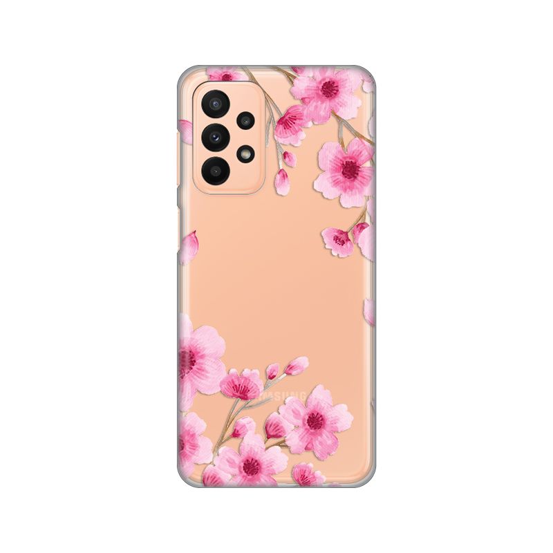 Maskica Silikonska Print Skin za Samsung A235F Galaxy A23 4G Rose Flowers
