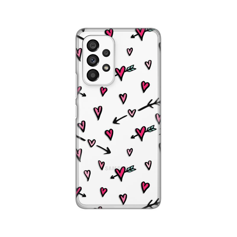 Maskica Silikonska Print Skin za Samsung A536B Galaxy A53 5G Hearts Pattern Maskica Silikonska Print Skin za Samsung A536B Galaxy A53 5G Hearts Pattern - Slika 1