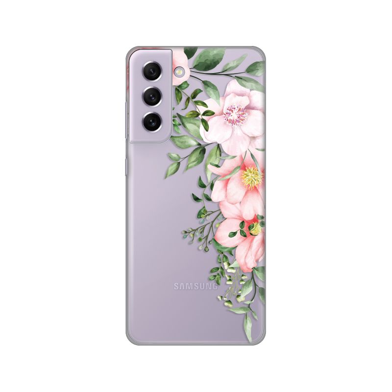 Maskica Silikonska Print Skin za Samsung G990 Galaxy S21 FE Gentle Roses