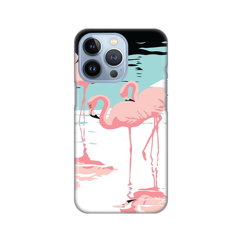 Maskica Silikonska Print za iPhone 13 Pro 6.1 Pink Flamingos Maskica Silikonska Print za iPhone 13 Pro 6.1 Pink Flamingos - Slika 1