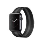 Narukvica intrigue za Apple watch 42mm crno siva
