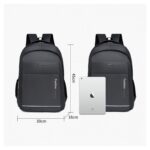 Ranac plain Fashion EL 15.6" crni - Slika 7