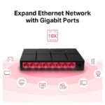 Switch 10/100/1000 8-port Mercusys MS108G - Slika 2