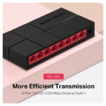 Switch 10/100/1000 8-port Mercusys MS108G - Slika 3
