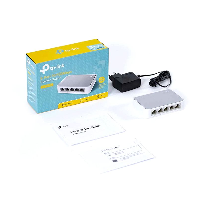 Switch 10/100 5-port TP-Link TL-SF1005D