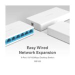 Switch 10/100 8-port Mercusys MS108 - Slika 2