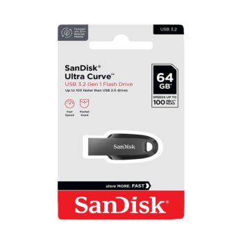 USB flash memorija SanDisk Ultra Curve 3.2 64GB crna