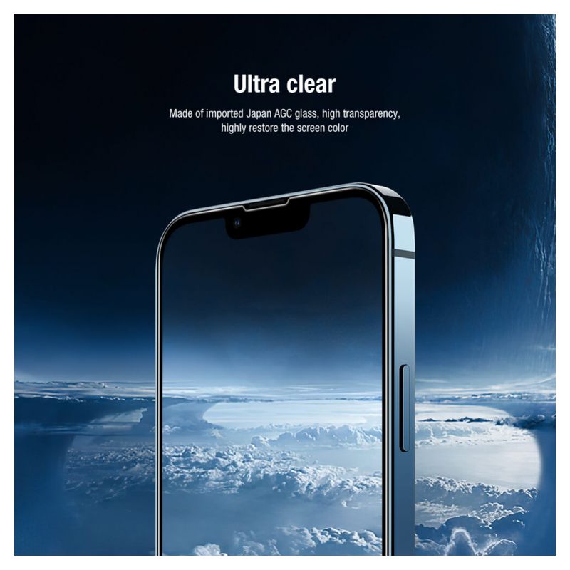 Zaštitno Staklo Nillkin 2u1 HD za iPhone 14 Pro 6.1 crna