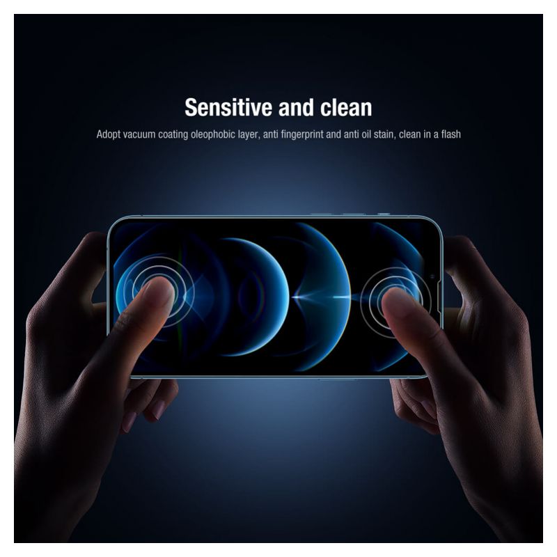 Zaštitno Staklo Nillkin 2u1 HD za iPhone 14 Pro 6.1 crna