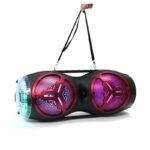 Bluetooth zvucnik RX-8218 2x8" crveni - Slika 2