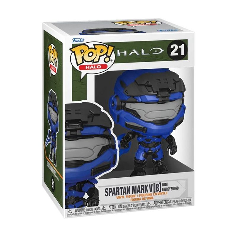 Halo Infinite POP! Vinyl Games - Mark V W/Blue Sword