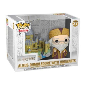 Harry Potter POP! Vinyl Town -  Dumbledore W/Hogwarts
