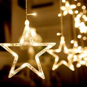 Novogodisnje sijalice zvezde 138LED - 2m