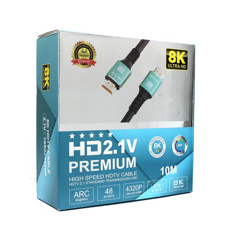 Kabl HDMI 8K 10m (HDMI 2.1ver)