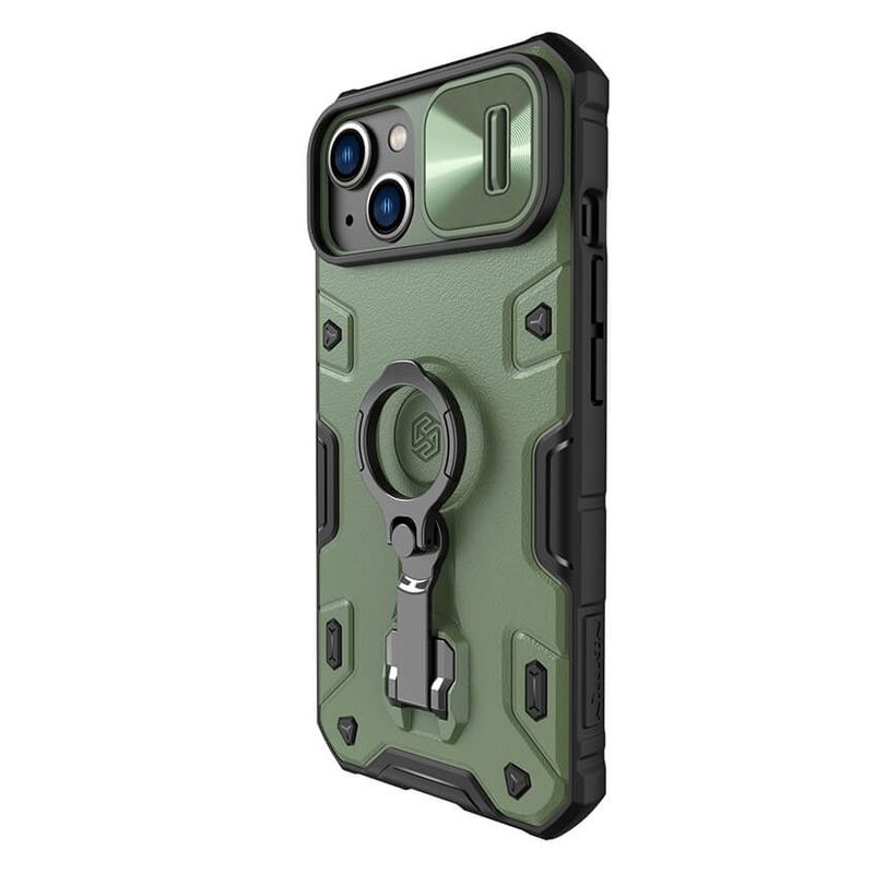 Maskica Nillkin CamShield Armor Pro Magnetic za iPhone 14 6.1 zelena