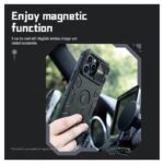Maskica Nillkin CamShield Armor Pro Magnetic za iPhone 14 Pro 6.1 crna - Slika 11