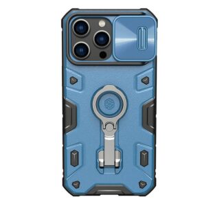 Maskica Nillkin CamShield Armor Pro Magnetic za iPhone 14 Pro Max 6.7 plava