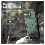 Maskica Nillkin CamShield Armor Pro Magnetic za iPhone 14 Pro Max 6.7 plava - Slika 8