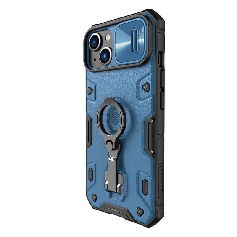 Maskica Nillkin CamShield Armor Pro za iPhone 14 Plus 6.7 plava