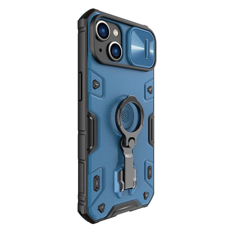 Maskica Nillkin CamShield Armor Pro za iPhone 14 Plus 6.7 plava