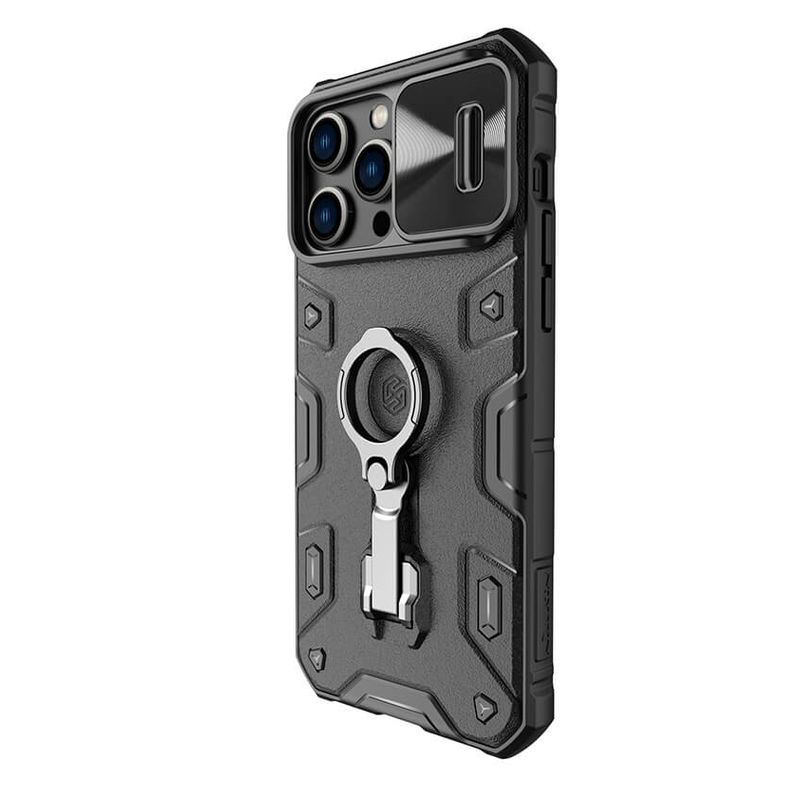 Maskica Nillkin CamShield Armor Pro za iPhone 14 Pro Max 6.7 crna