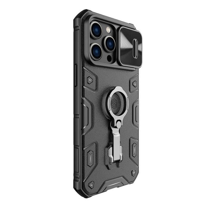 Maskica Nillkin CamShield Armor Pro za iPhone 14 Pro Max 6.7 crna