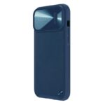 Maskica Nillkin CamShield Leather S za iPhone 14 Pro 6.1 plava - Slika 3