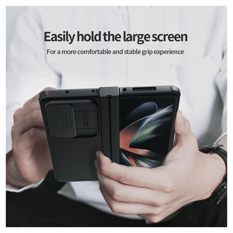 Maskica Nillkin CamShield Pro za Samsung Galaxy Z Fold 4 5G plava