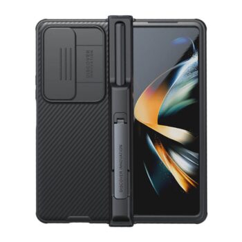 Maskica Nillkin CamShield Pro za Samsung Galaxy Z Fold 4 5G (with pen slot & stand) crna