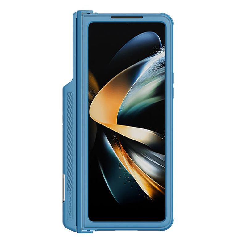 Maskica Nillkin CamShield Pro za Samsung Galaxy Z Fold 4 5G (with pen slot & stand) plava