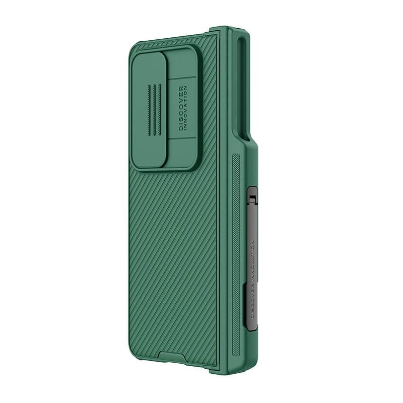 Maskica Nillkin CamShield Pro za Samsung Galaxy Z Fold 4 5G (with pen slot & stand) zelena