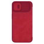 Maskica Nillkin Qin Pro za iPhone 14 6.1 crvena - Slika 2