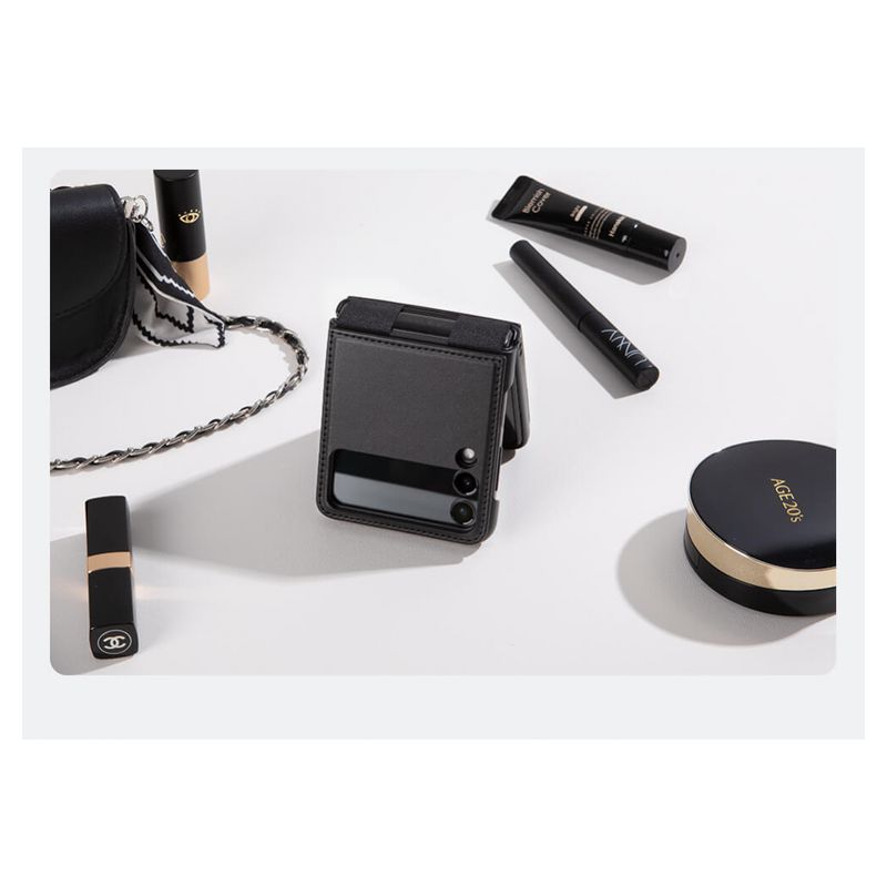 Maskica Nillkin Qin za Samsung Galaxy Z Flip 4 crna