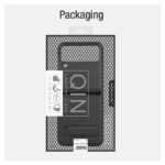 Maskica Nillkin Qin za Samsung Galaxy Z Flip 4 crna - Slika 12