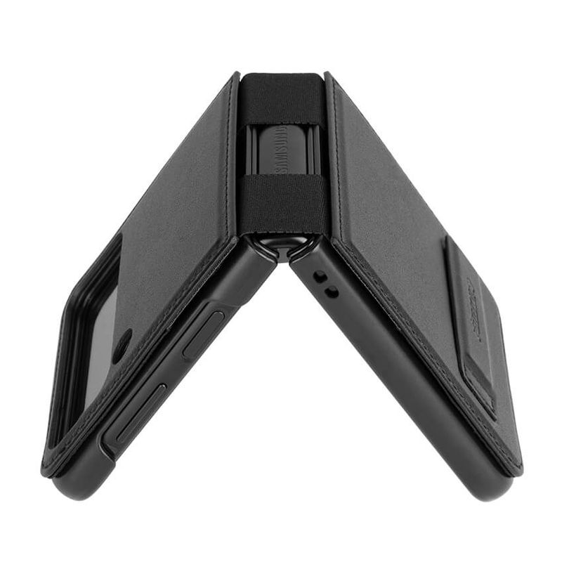 Maskica Nillkin Qin za Samsung Galaxy Z Flip 4 crna