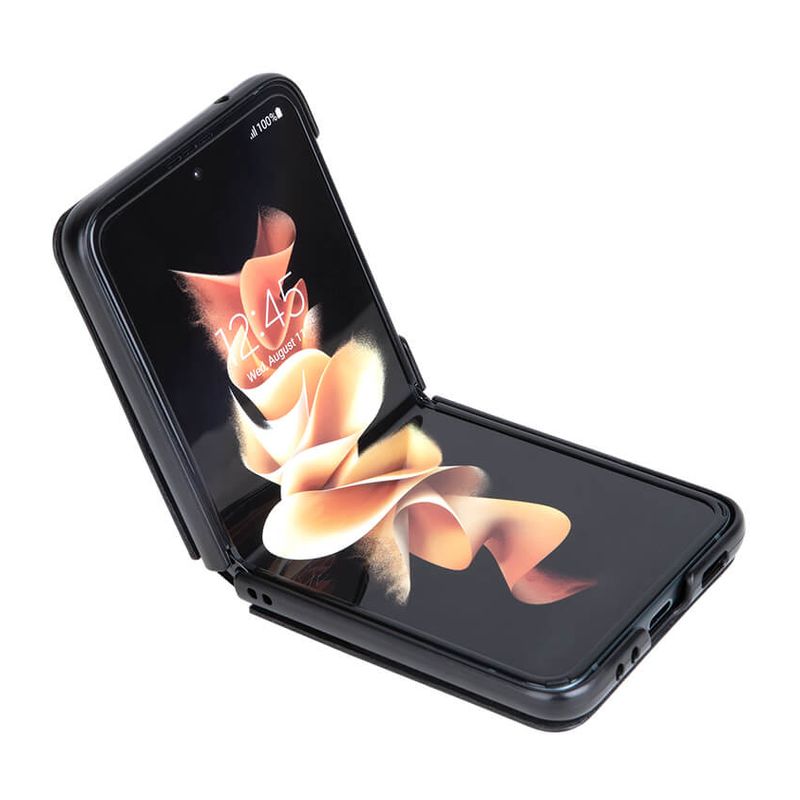 Maskica Nillkin Qin za Samsung Galaxy Z Flip 4 crna
