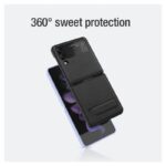 Maskica Nillkin Qin za Samsung Galaxy Z Flip 4 crna - Slika 9