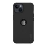 Maskica Nillkin Scrub Pro za iPhone 14 6.1 crna (sa otvorom za logo)