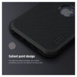 Maskica Nillkin Scrub Pro za iPhone 14 6.1 crna (sa otvorom za logo) - Slika 9